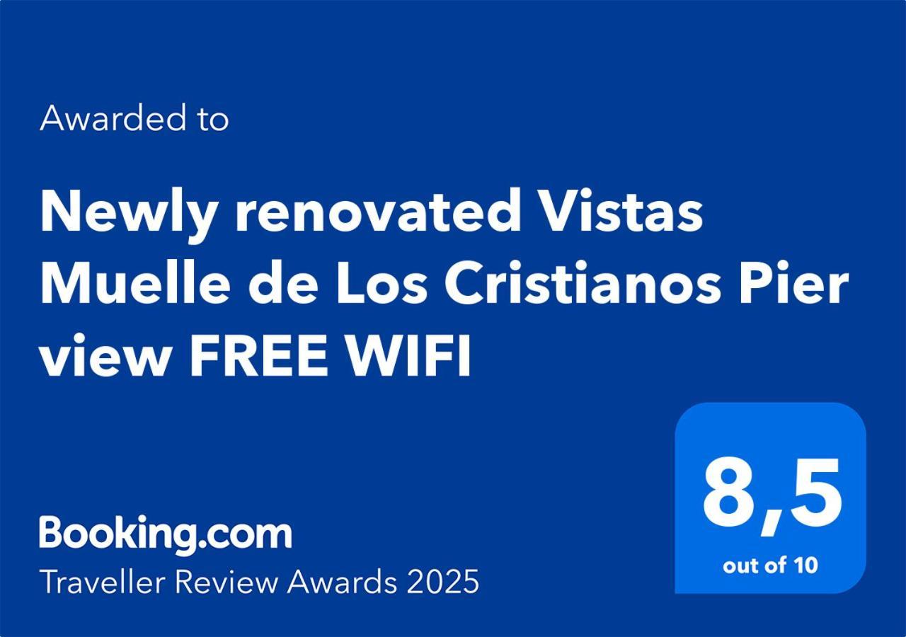 Newly Renovated Vistas Muelle De Los Cristianos Pier View Free Wifi Arona  Exteriör bild